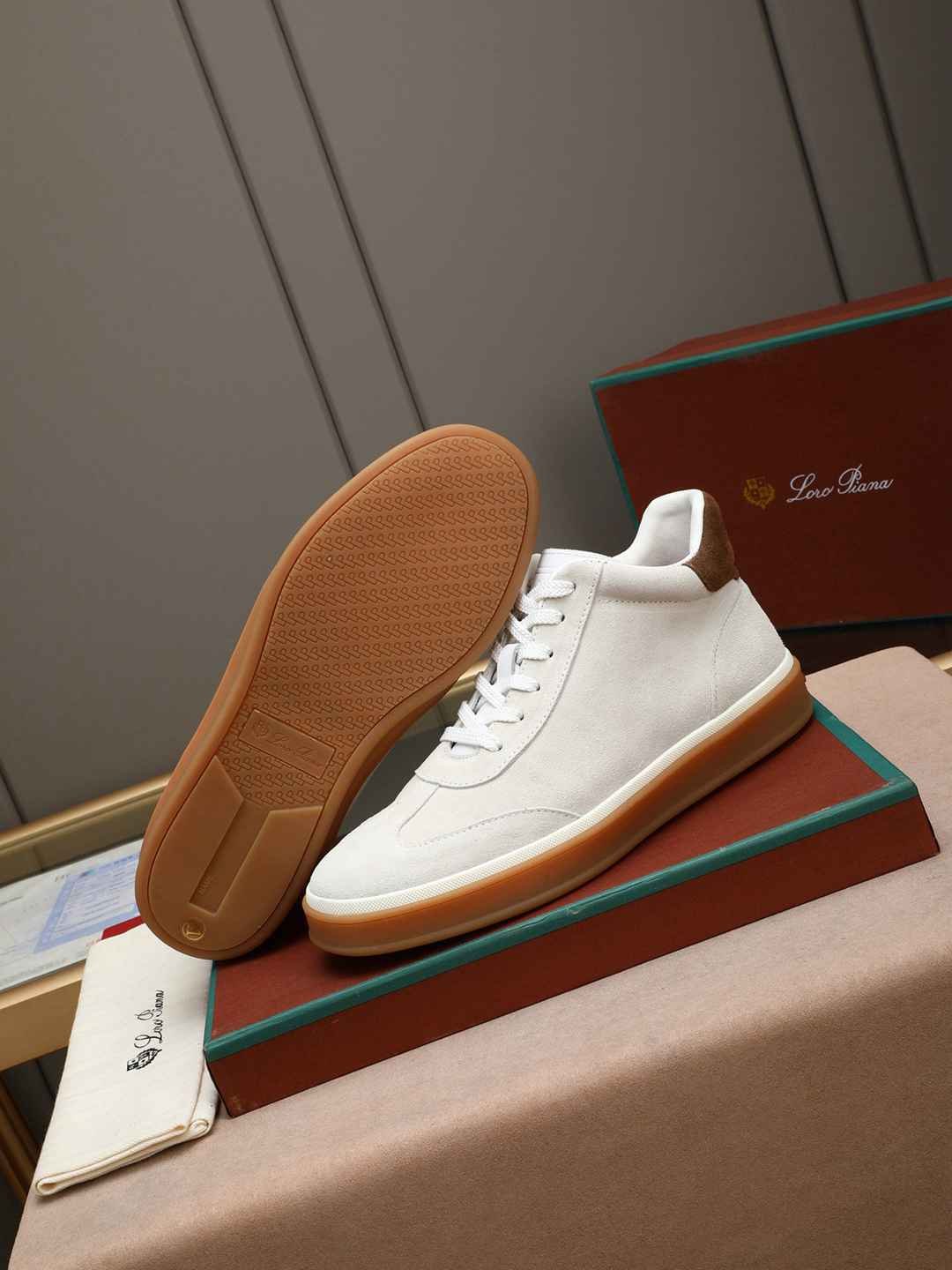 Loro Piana Men’s Lor Pian Casual Sneakers Colorway 14 1308250-14