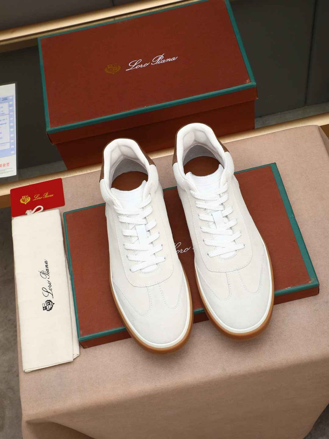 Loro Piana Men’s Lor Pian Casual Sneakers Colorway 14 1308250-14