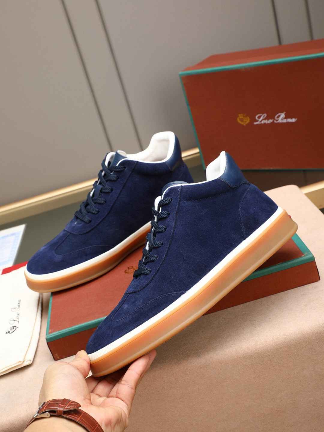Loro Piana Men’s Lor Pian Casual Sneakers Colorway 13 1308250-13