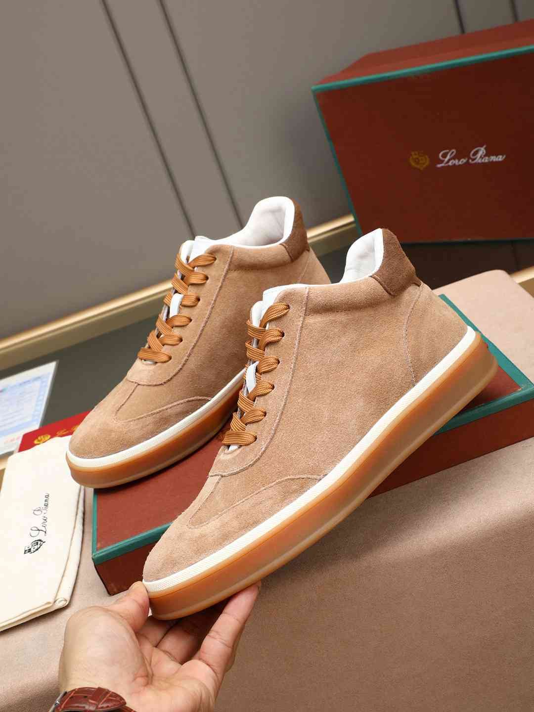 Loro Piana Men’s Lor Pian Casual Sneakers Colorway 12 1308250-12