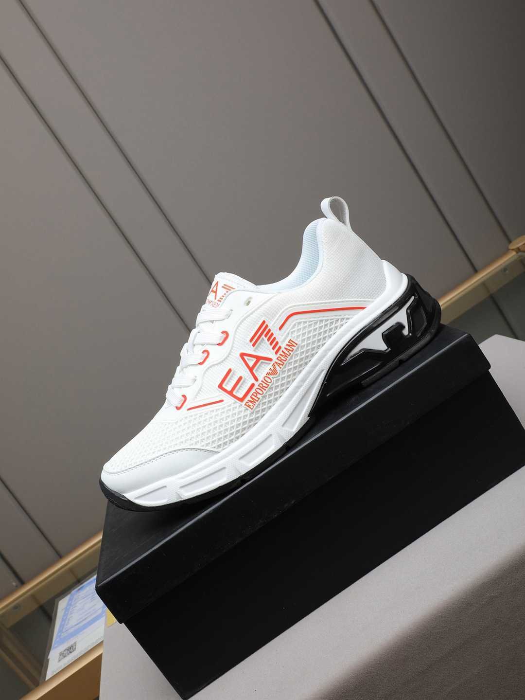 Armani Leather Designer Sneakers Colorway 25 1308240-25