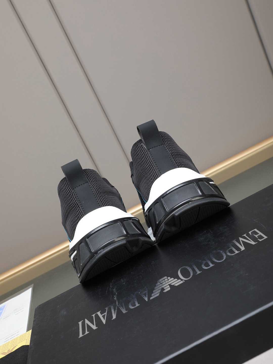 Armani Leather Designer Sneakers Colorway 24 1308240-24