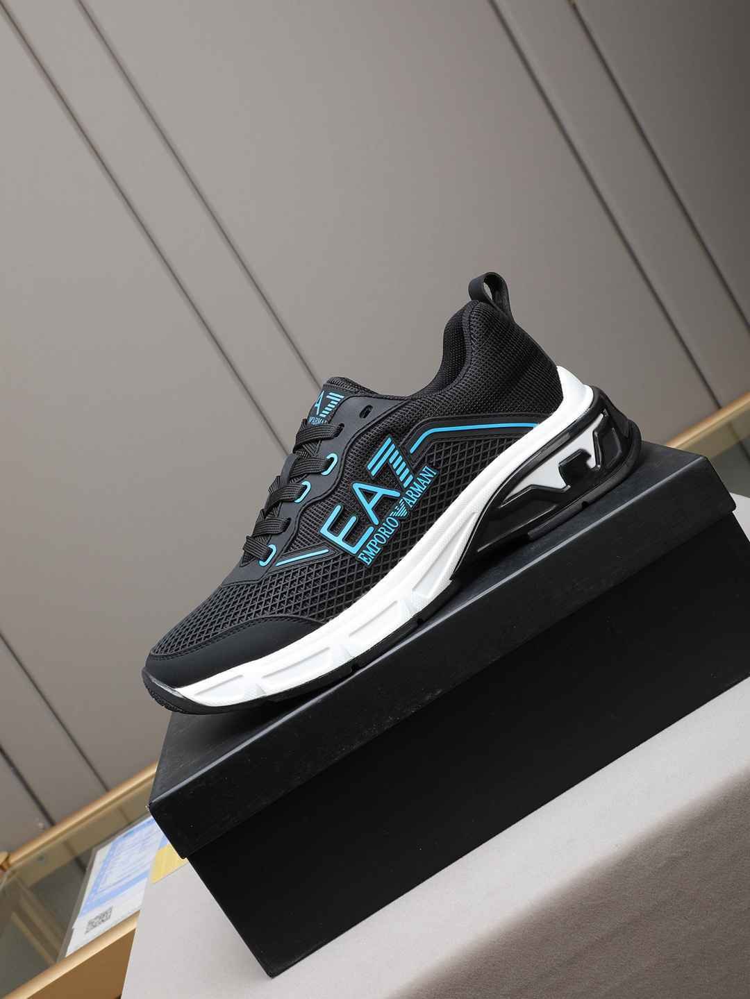 Armani Leather Designer Sneakers Colorway 24 1308240-24