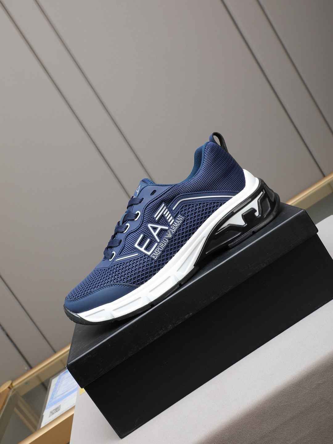 Armani Leather Designer Sneakers Colorway 23 1308240-23