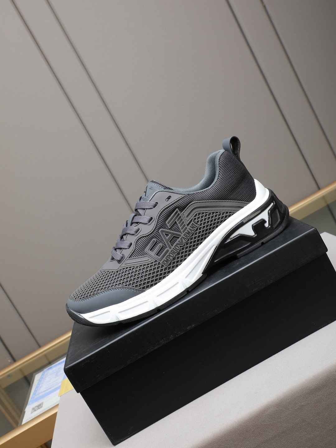 Armani Leather Designer Sneakers Colorway 22 1308240-22