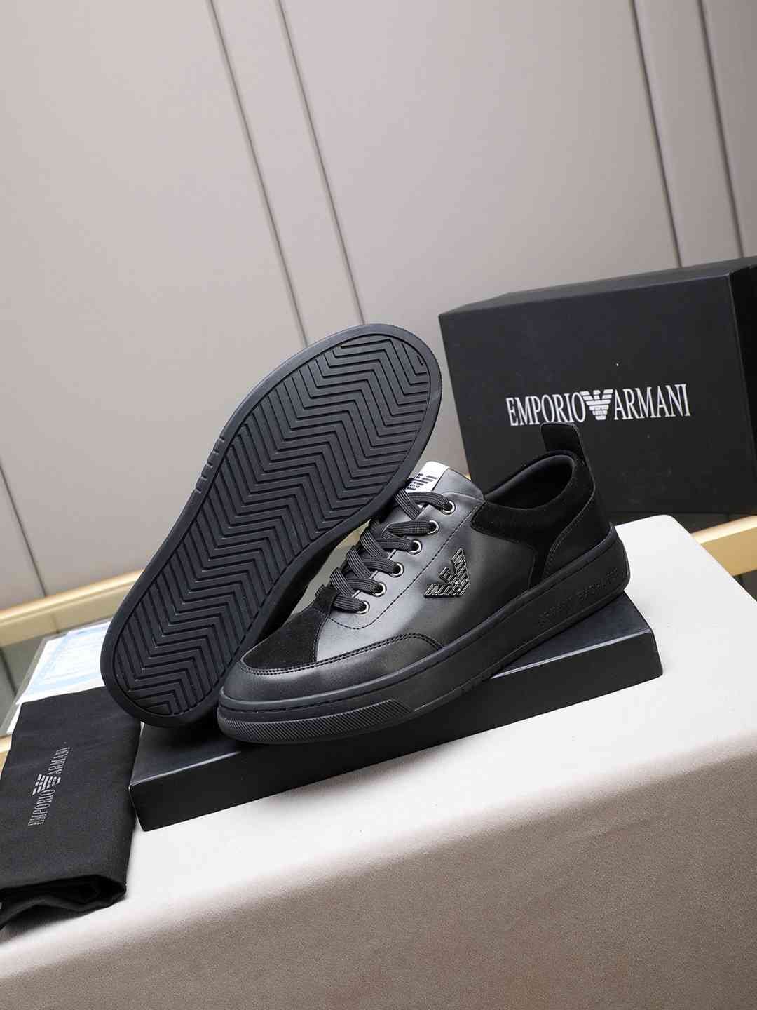 Armani Men’s GIORGIO logo Casual Sneakers Colorway 14 1308230-14