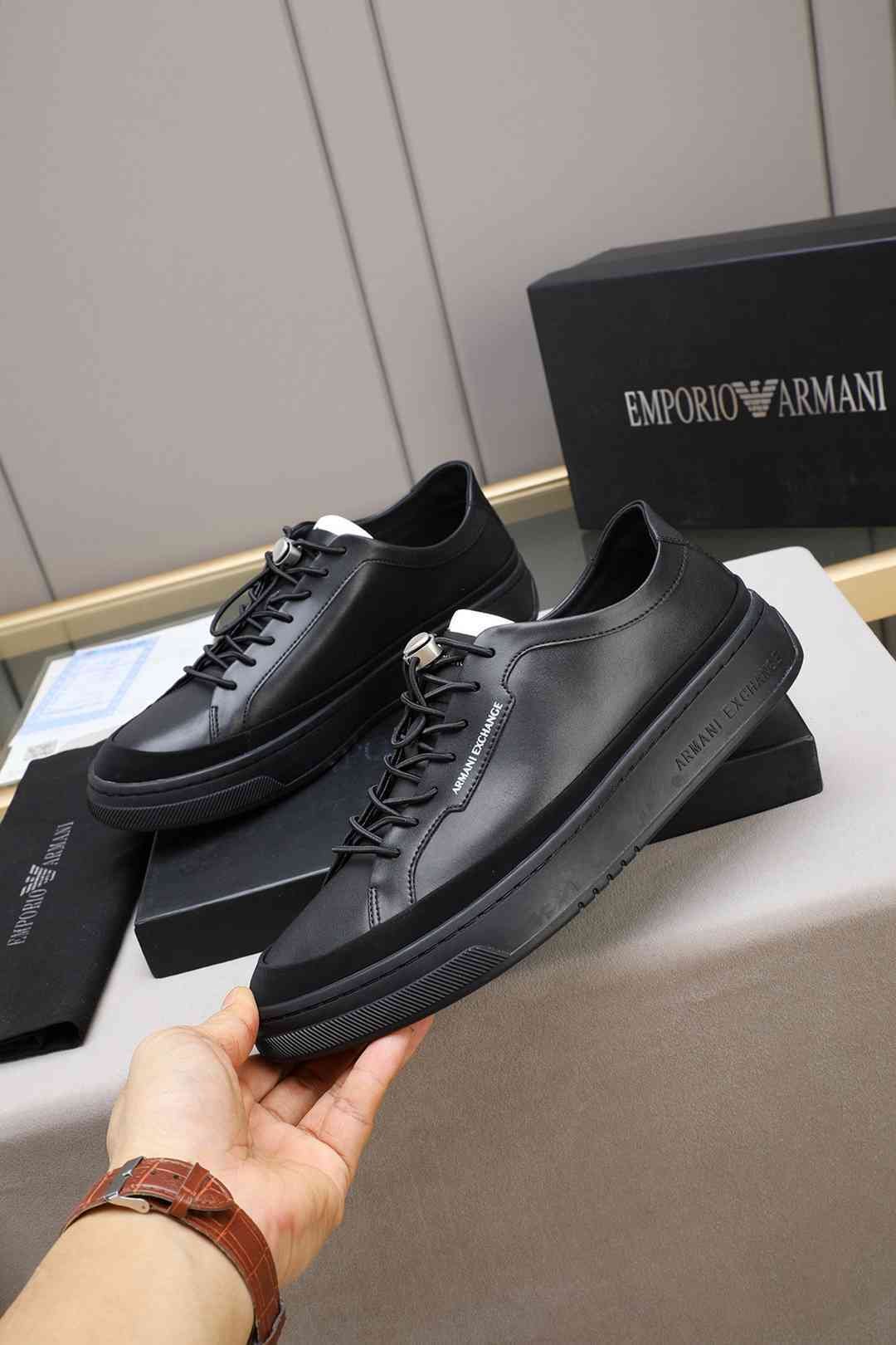 Armani Men’s GIORGIO logo Casual Sneakers Colorway 11 1308230-11