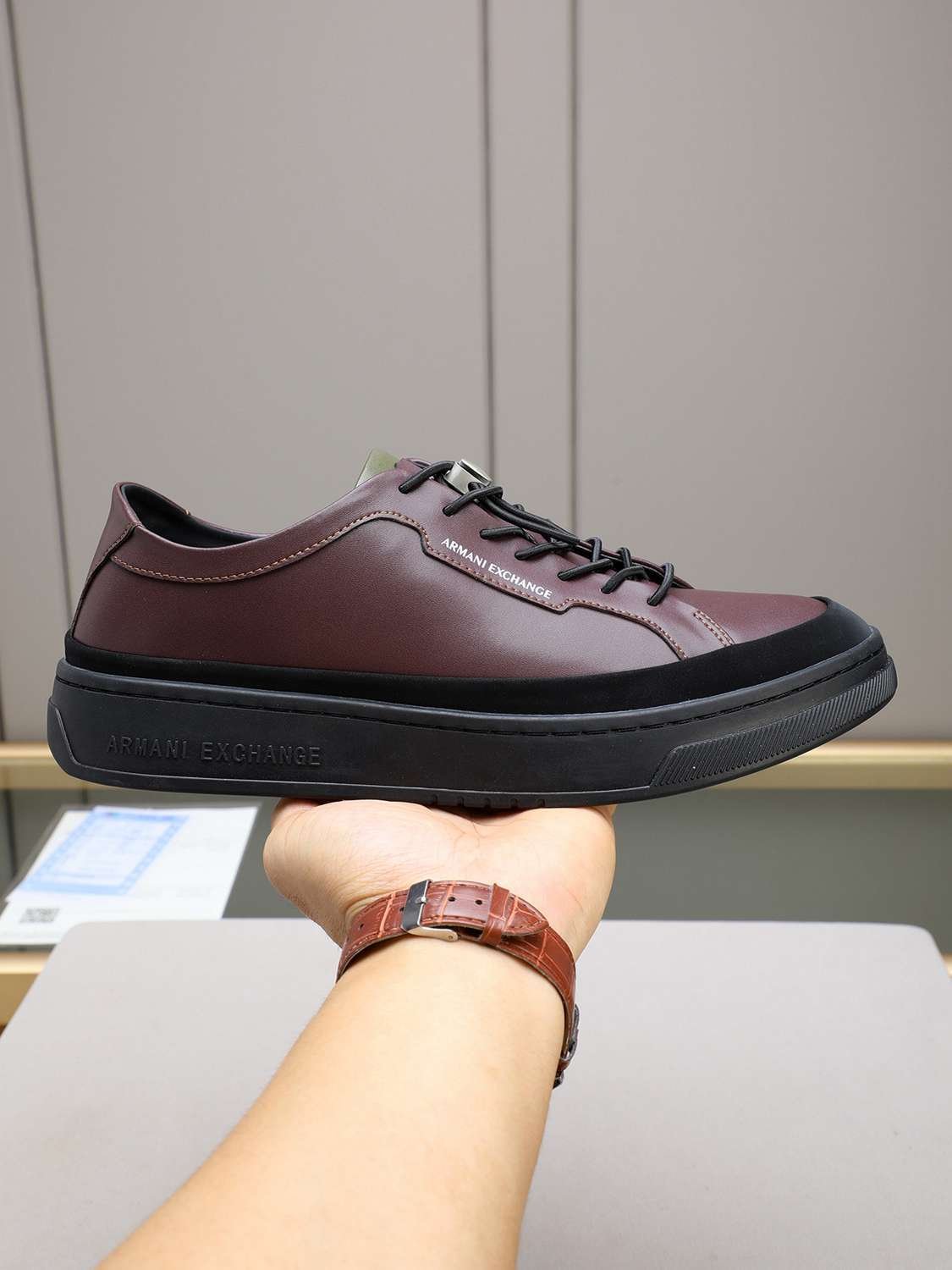 Armani Men's GIORGIO logo Casual Sneakers Colorway 10 1308230-10