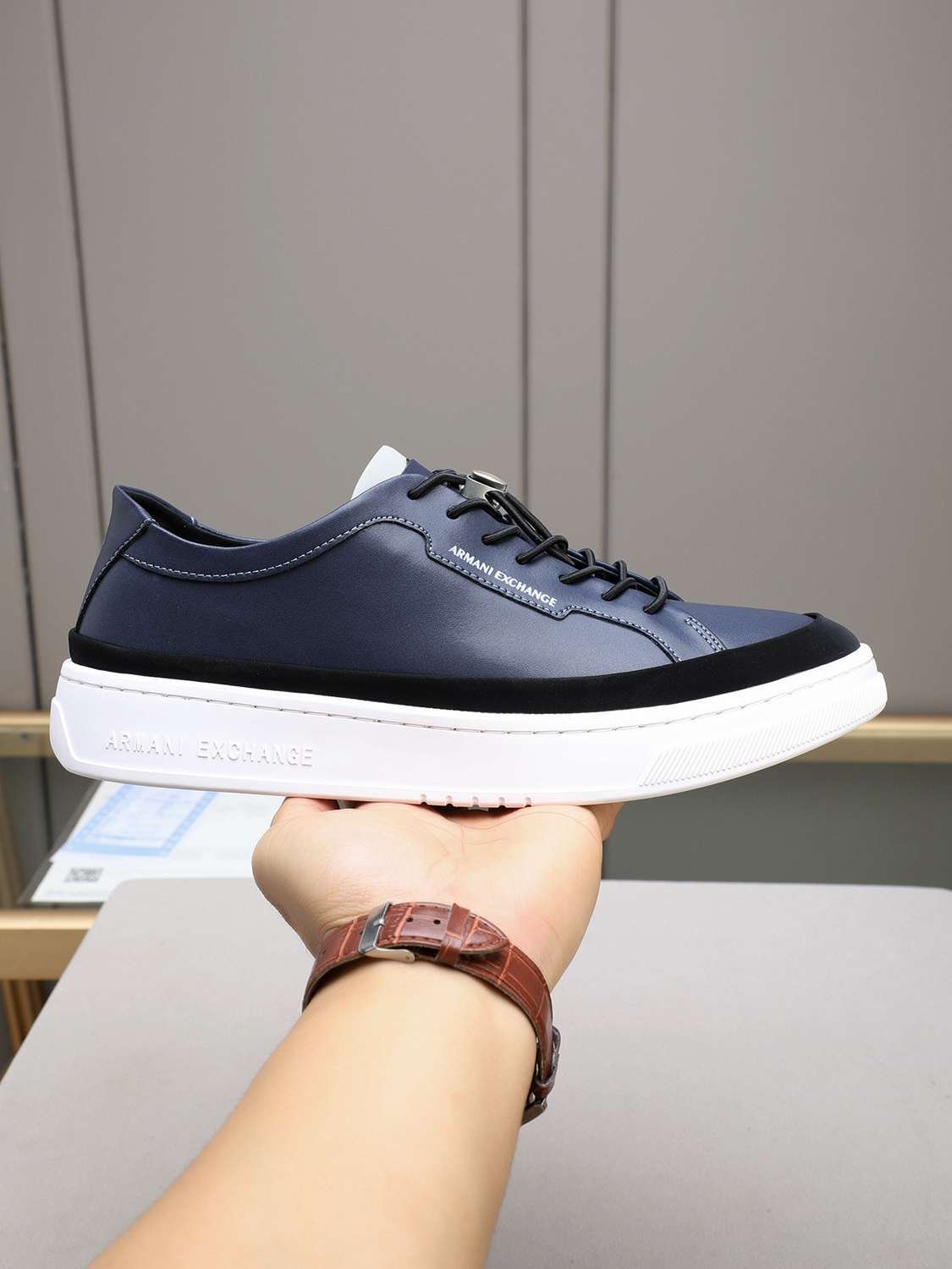 Armani Men's GIORGIO logo Casual Sneakers Colorway 8 1308230-8