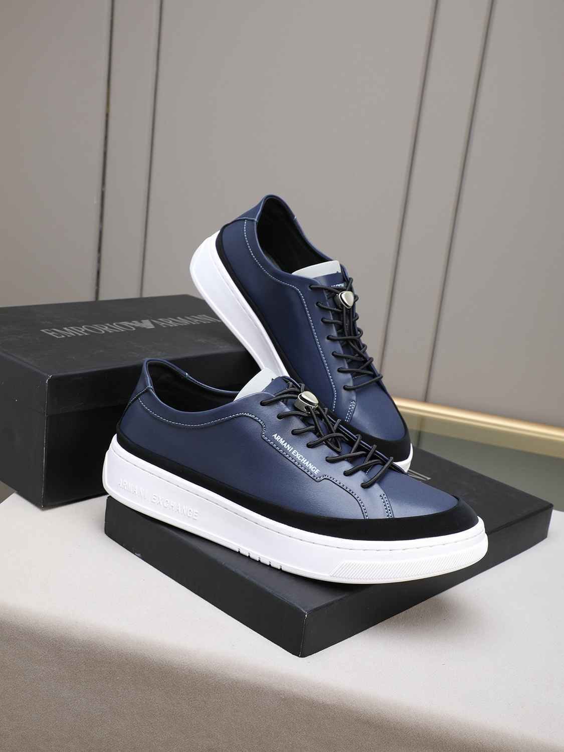Armani Men’s GIORGIO logo Casual Sneakers Colorway 8 1308230-8
