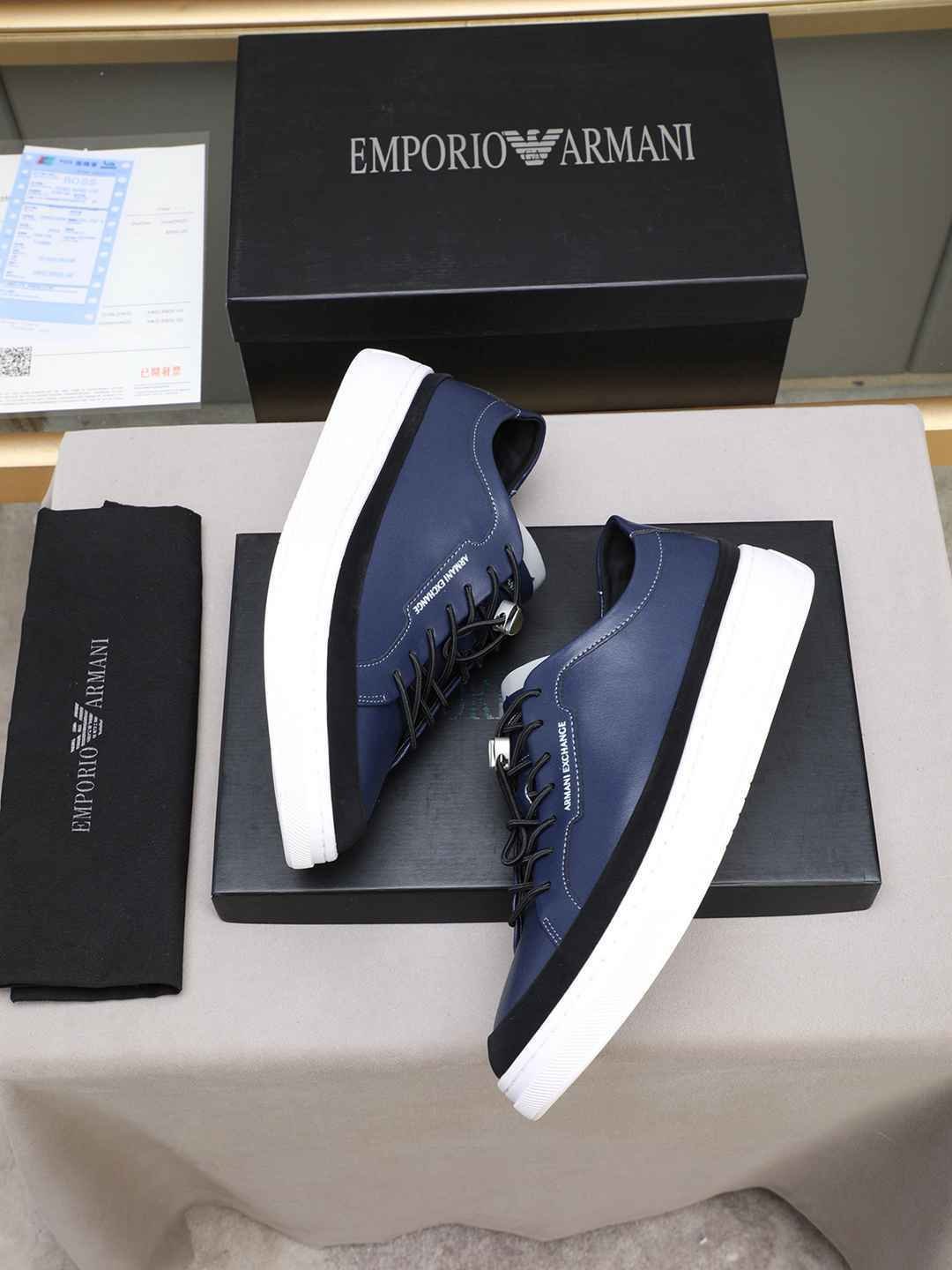 Armani Men’s GIORGIO logo Casual Sneakers Colorway 8 1308230-8