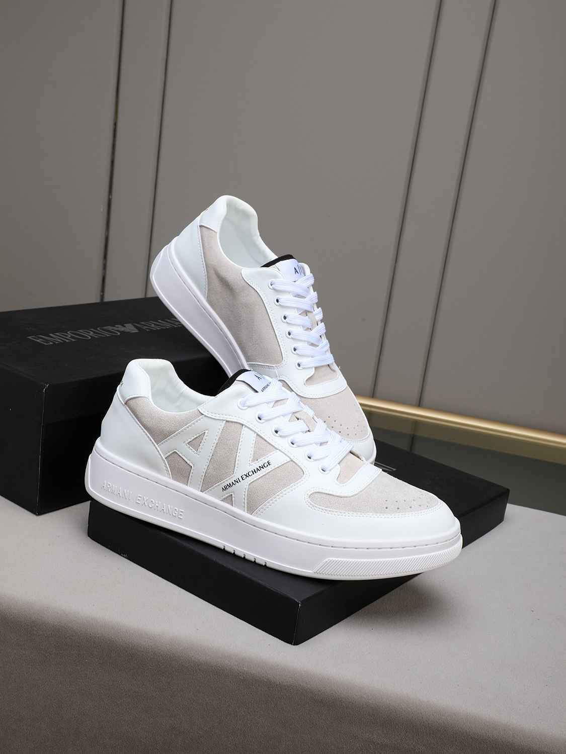Armani Men’s GIORGIO logo Casual Sneakers Colorway 6 1308230-6