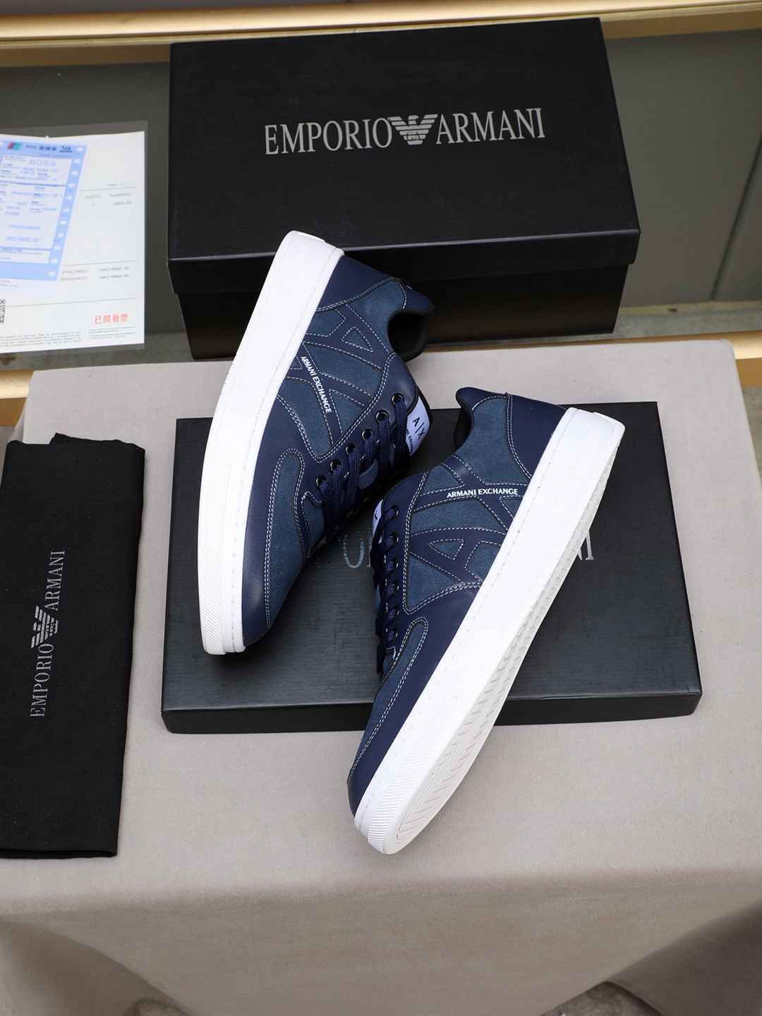 Armani Men’s GIORGIO logo Casual Sneakers Colorway 5 1308230-5