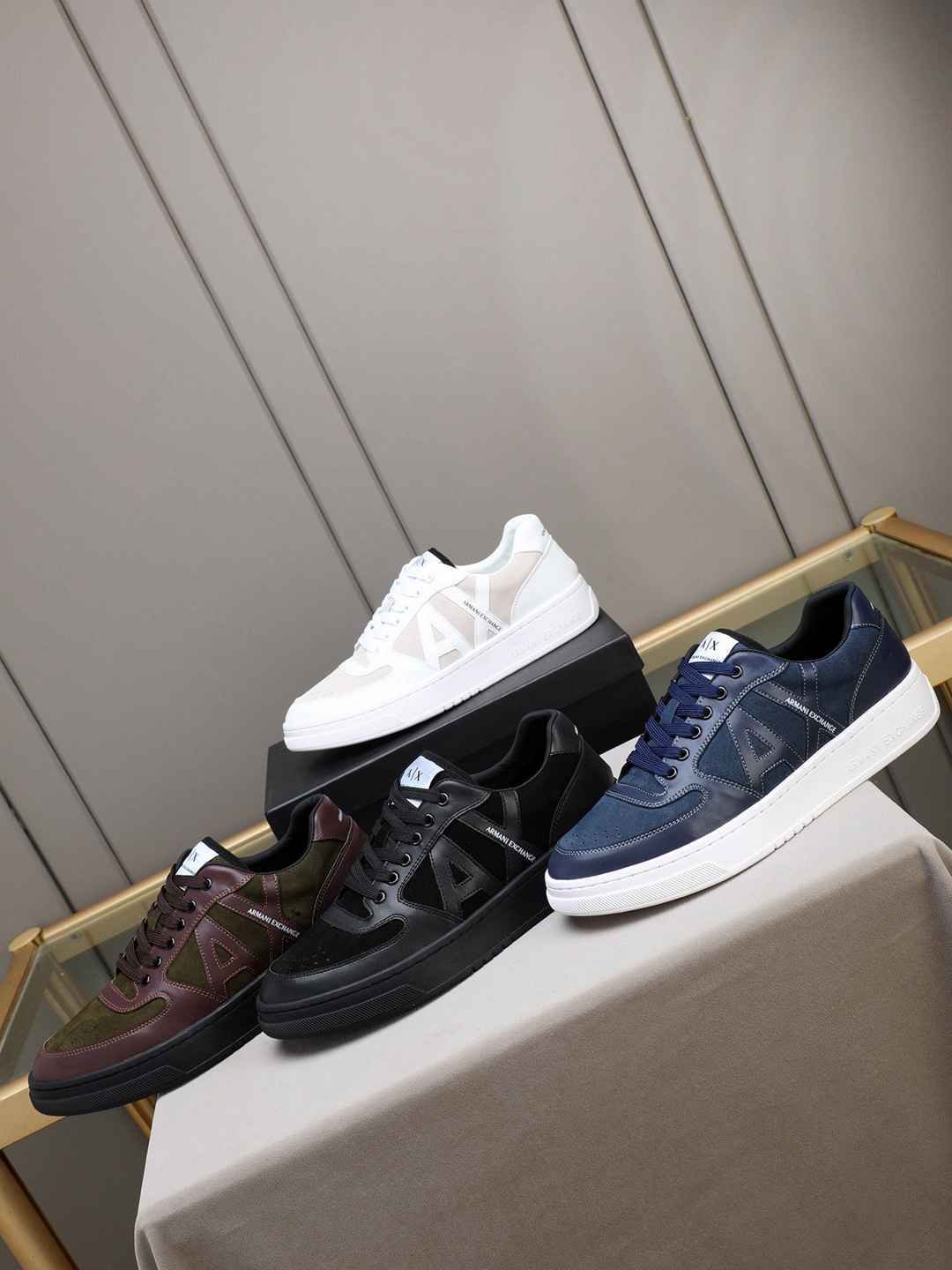 Armani Men’s GIORGIO logo Casual Sneakers Colorway 5 1308230-5