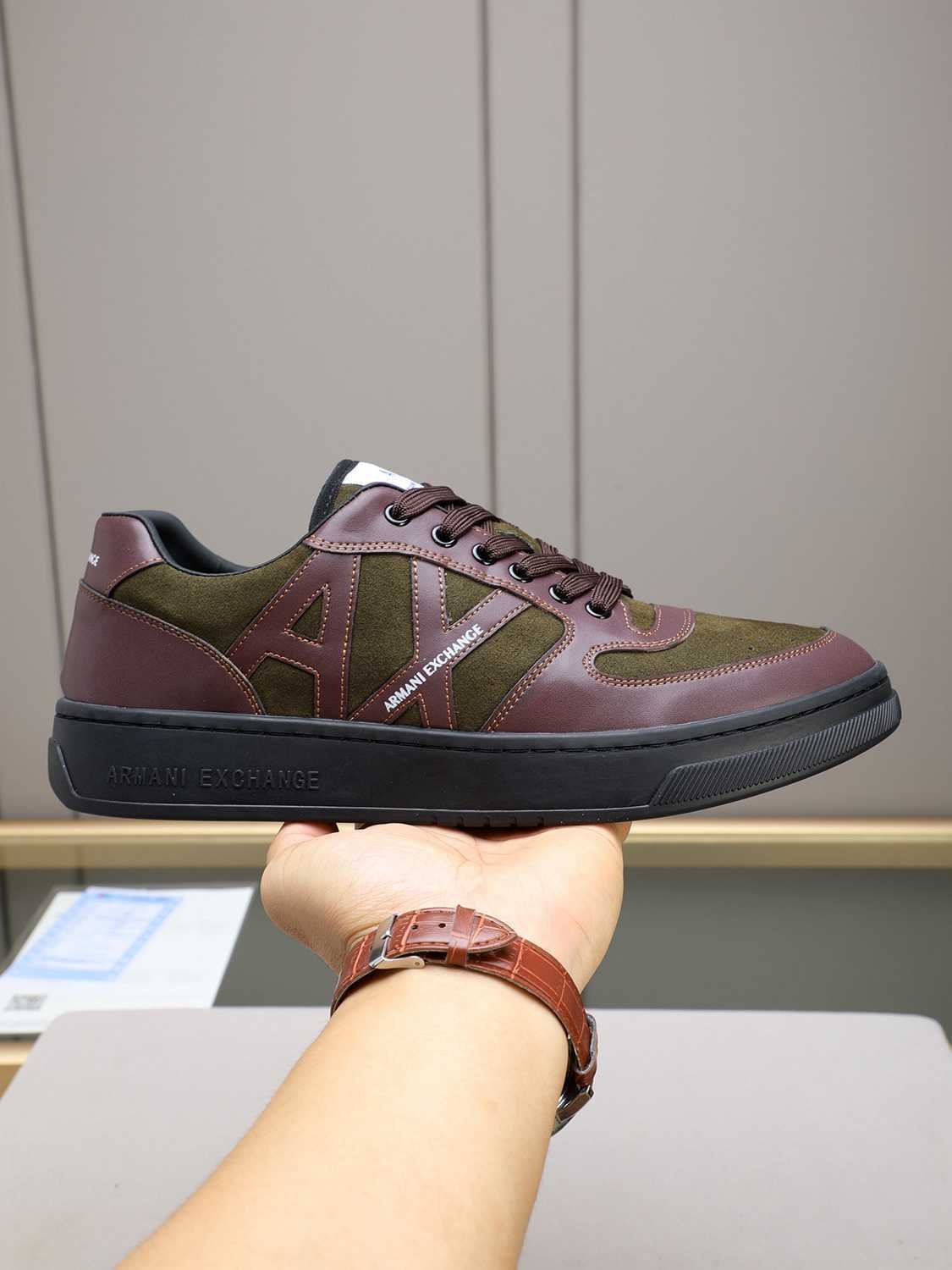 Armani Men's GIORGIO logo Casual Sneakers Colorway 4 1308230-4
