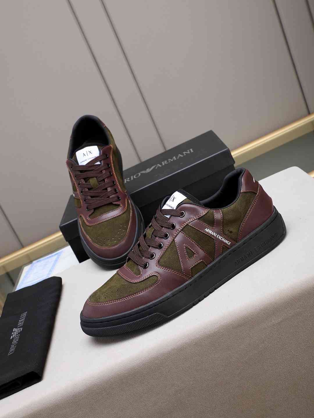 Armani Men’s GIORGIO logo Casual Sneakers Colorway 4 1308230-4