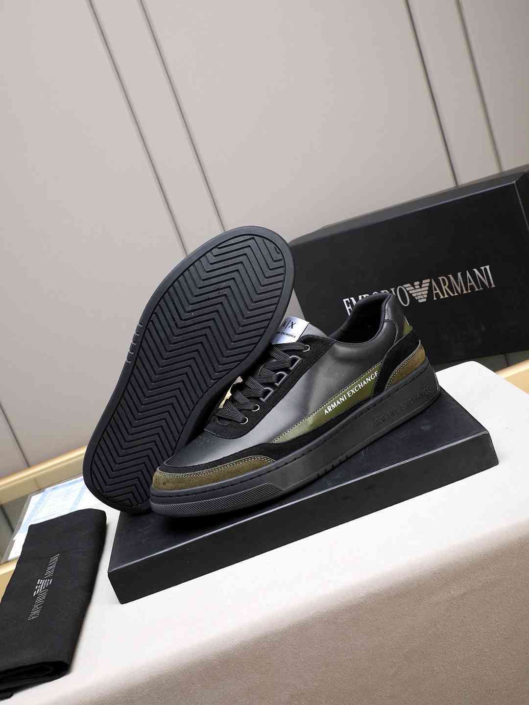 Armani Men’s GIORGIO logo Casual Sneakers Colorway 1 1308230-1