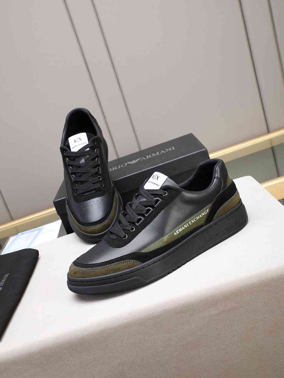 Armani Men’s GIORGIO logo Casual Sneakers Colorway 1 1308230-1