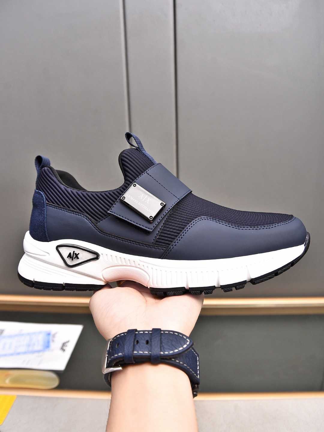 Armani Leather Designer Sneakers Colorway 14 1308240-14