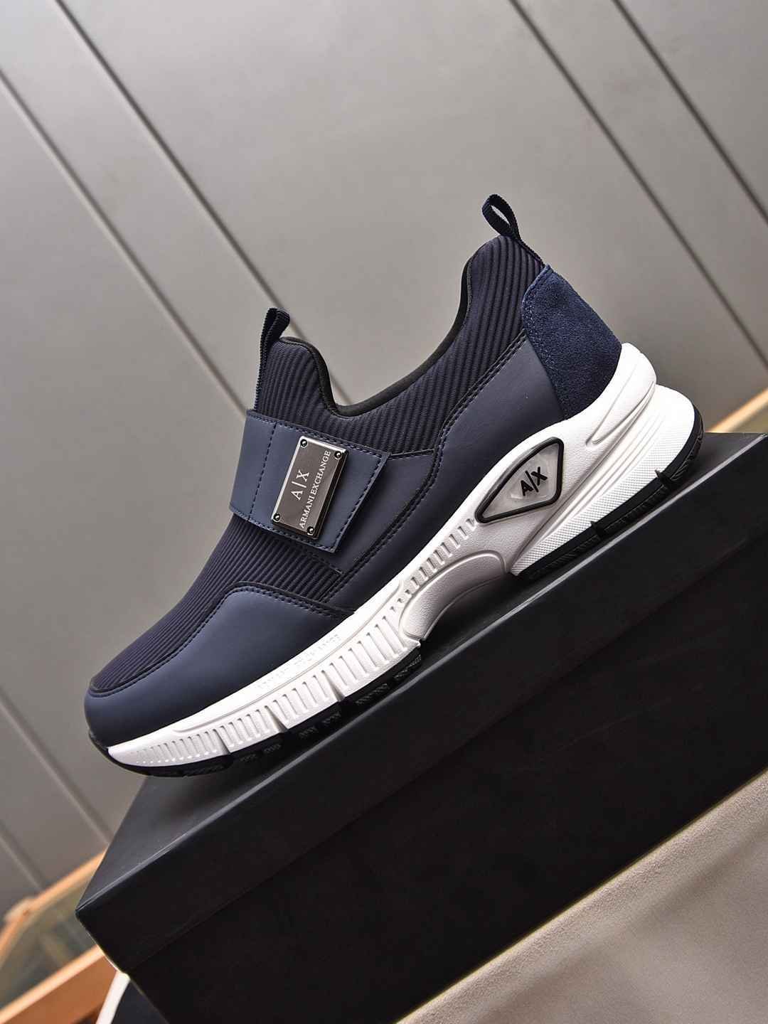 Armani Leather Designer Sneakers Colorway 14 1308240-14
