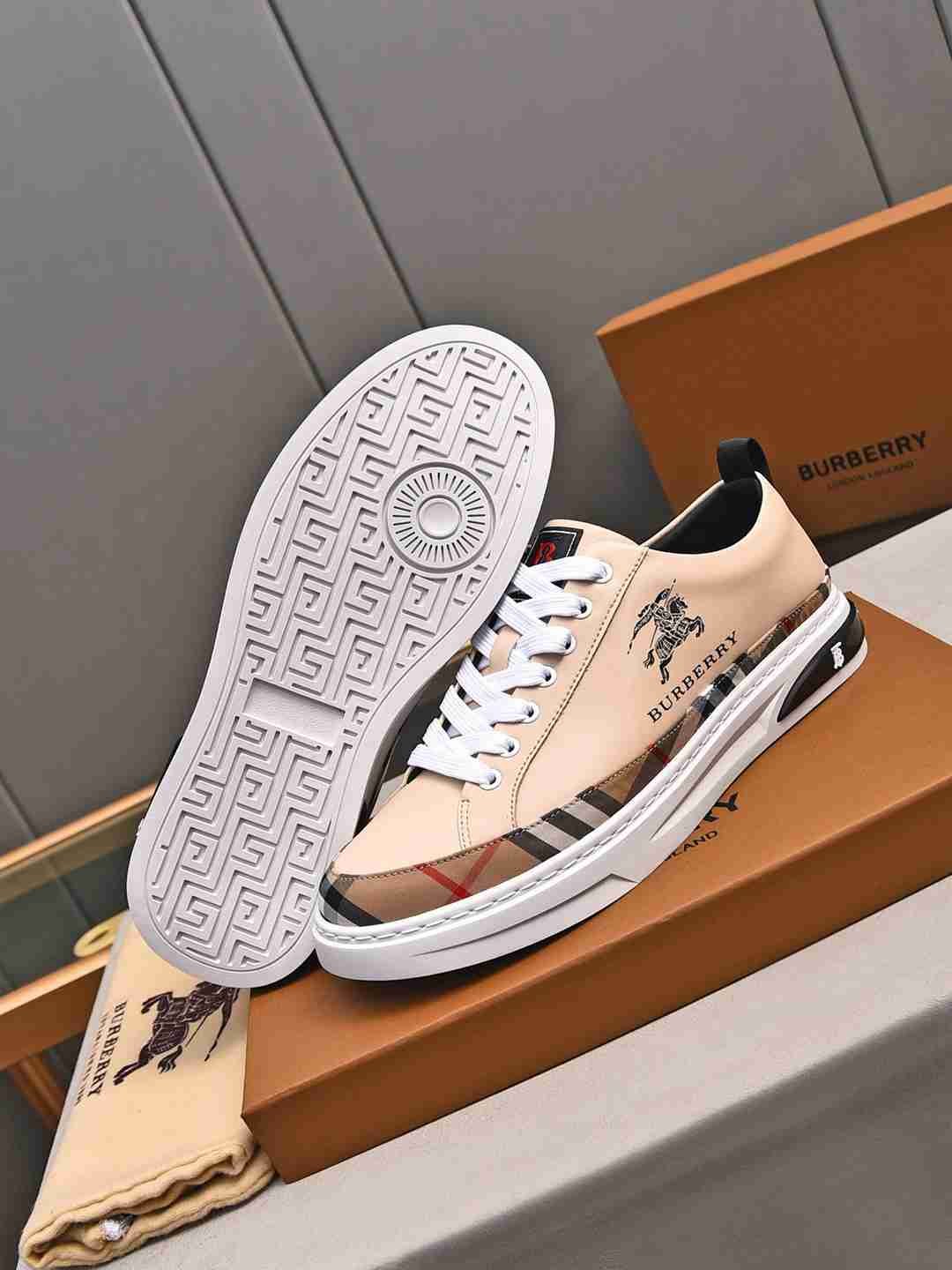 Burberry Men’s Leather Sneakers Colorway 7 1308220-7