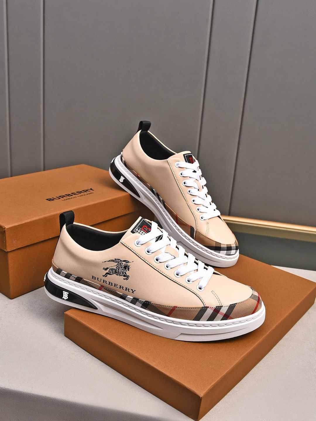 Burberry Men’s Leather Sneakers Colorway 7 1308220-7