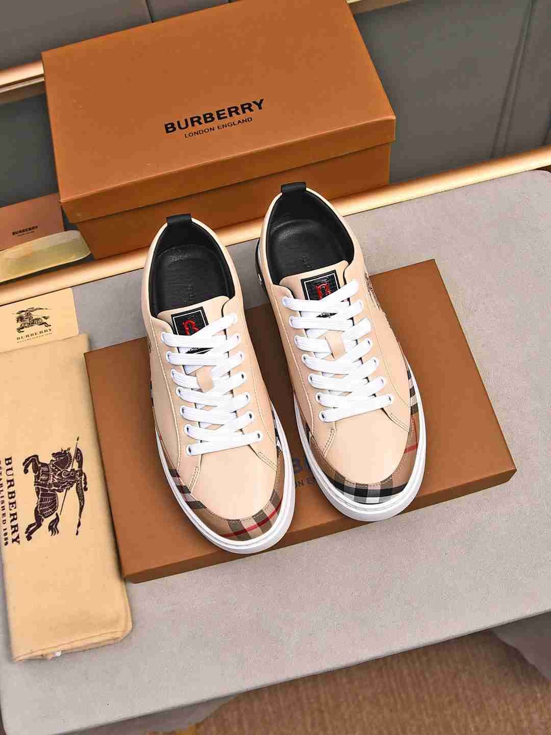 Burberry Men’s Leather Sneakers Colorway 7 1308220-7