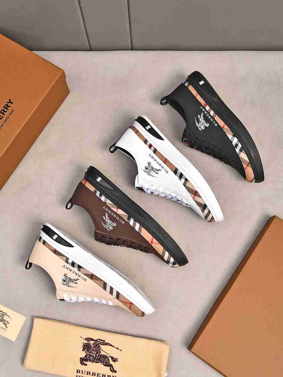 Burberry Men’s Leather Sneakers Colorway 7 1308220-7
