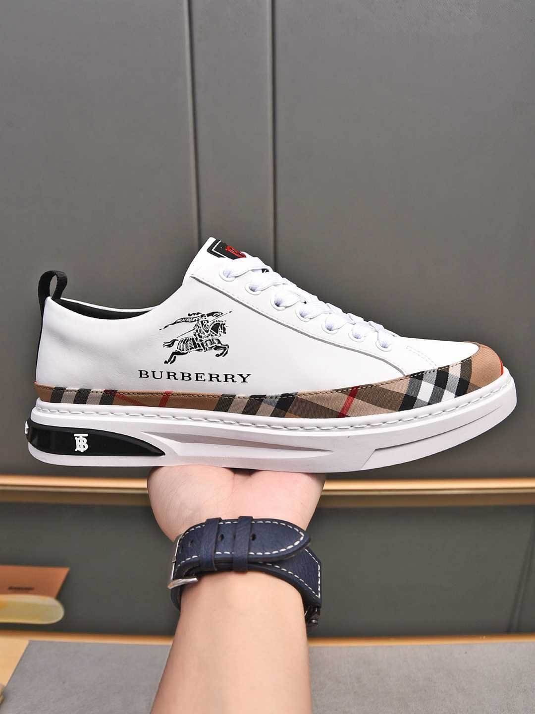 Burberry Men's Leather Sneakers Colorway 6 1308220-6