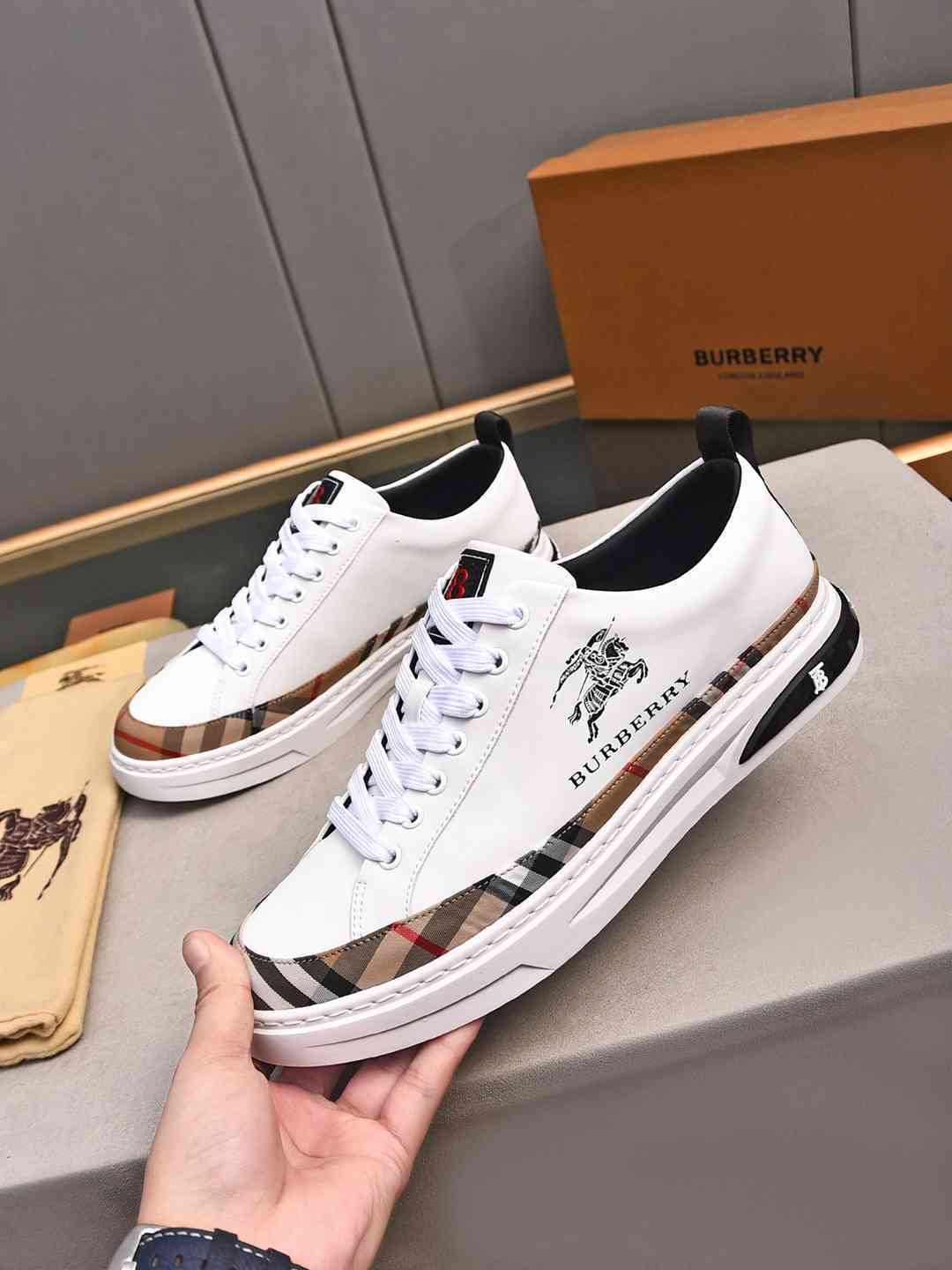 Burberry Men’s Leather Sneakers Colorway 6 1308220-6
