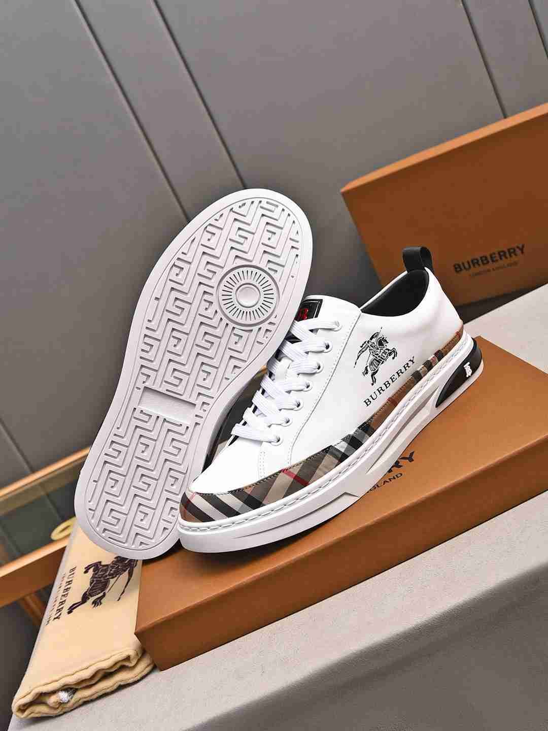 Burberry Men’s Leather Sneakers Colorway 6 1308220-6