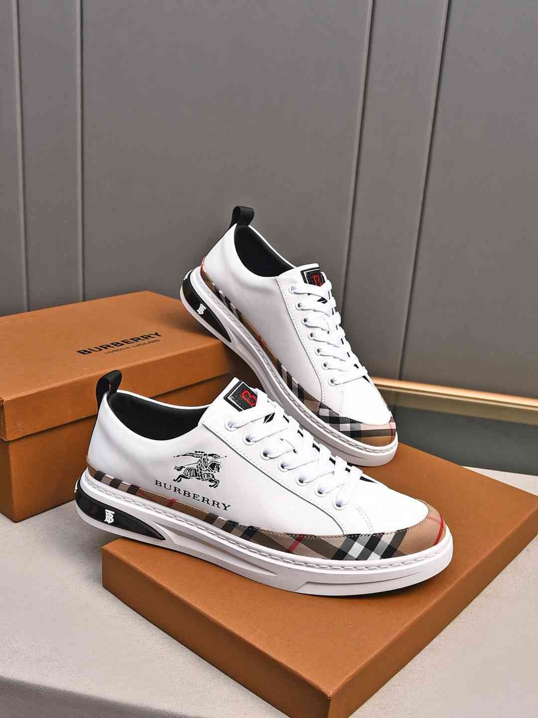Burberry Men’s Leather Sneakers Colorway 6 1308220-6