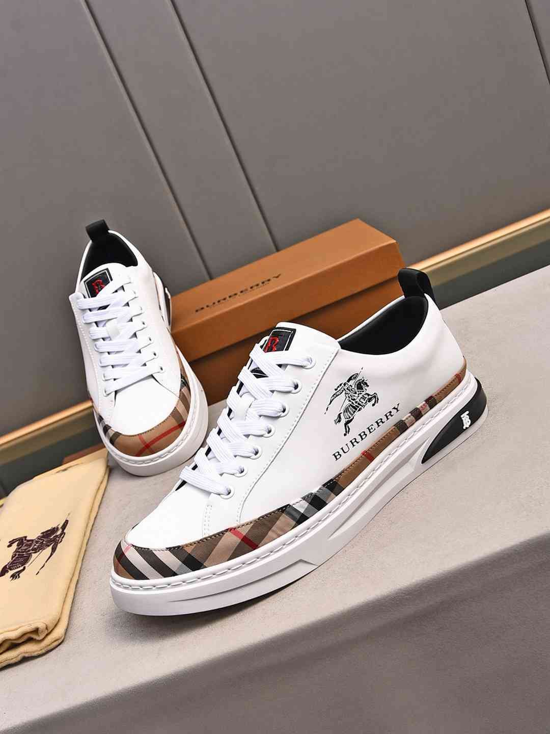 Burberry Men’s Leather Sneakers Colorway 6 1308220-6