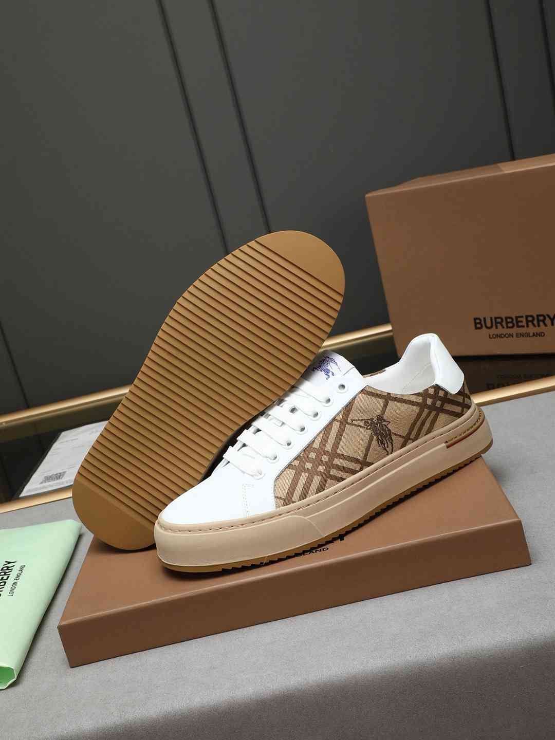 Burberry Leather Designer Sneakers Colorway 4 1308220-4