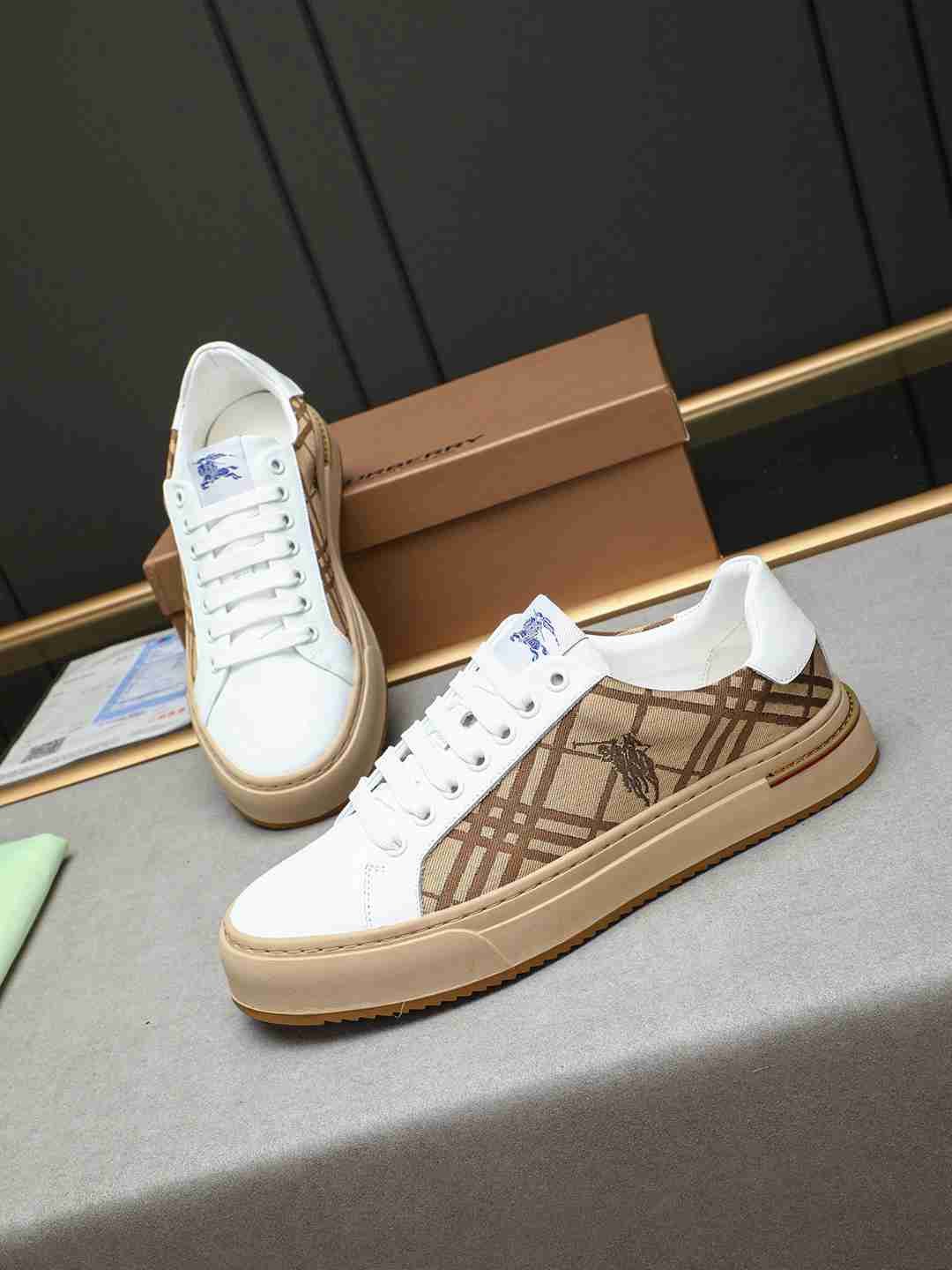 Burberry Leather Designer Sneakers Colorway 4 1308220-4