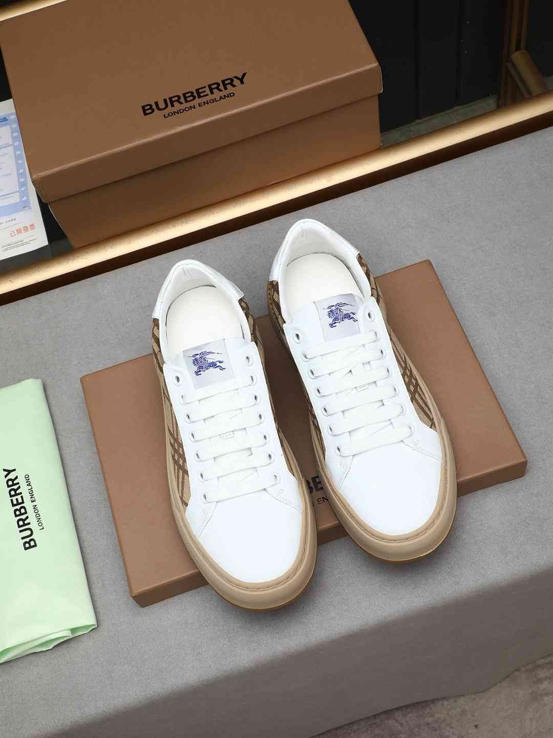 Burberry Leather Designer Sneakers Colorway 4 1308220-4