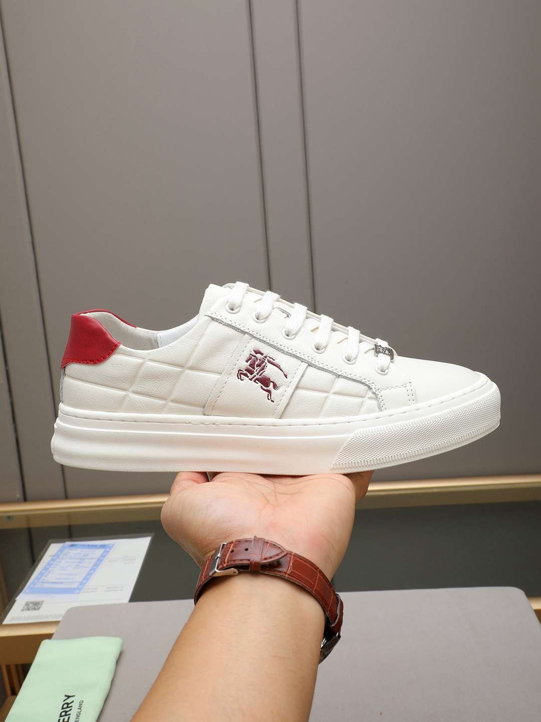 Burberry Leather Designer Sneakers Colorway 3 1308220-3
