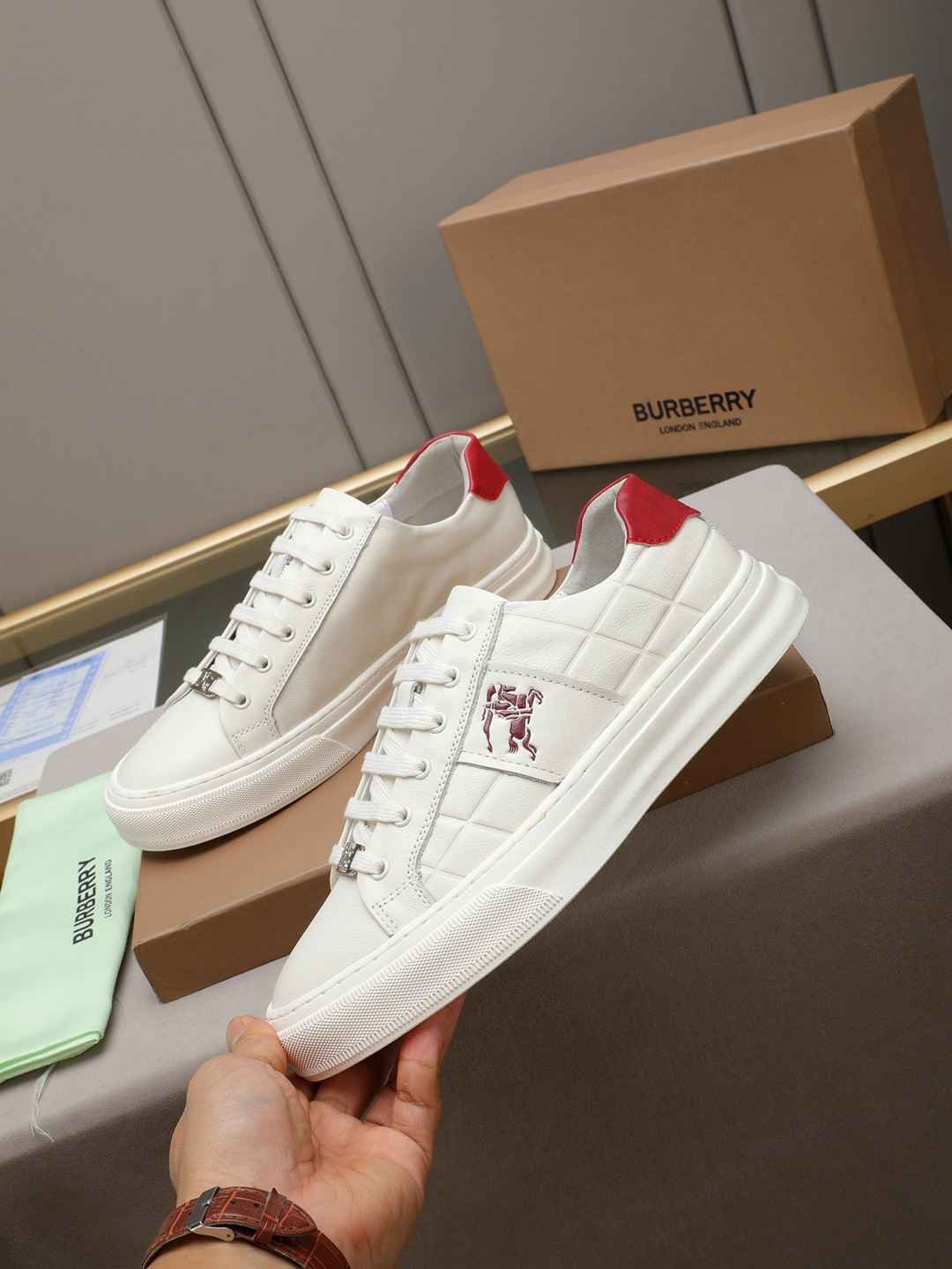 Burberry Leather Designer Sneakers Colorway 3 1308220-3