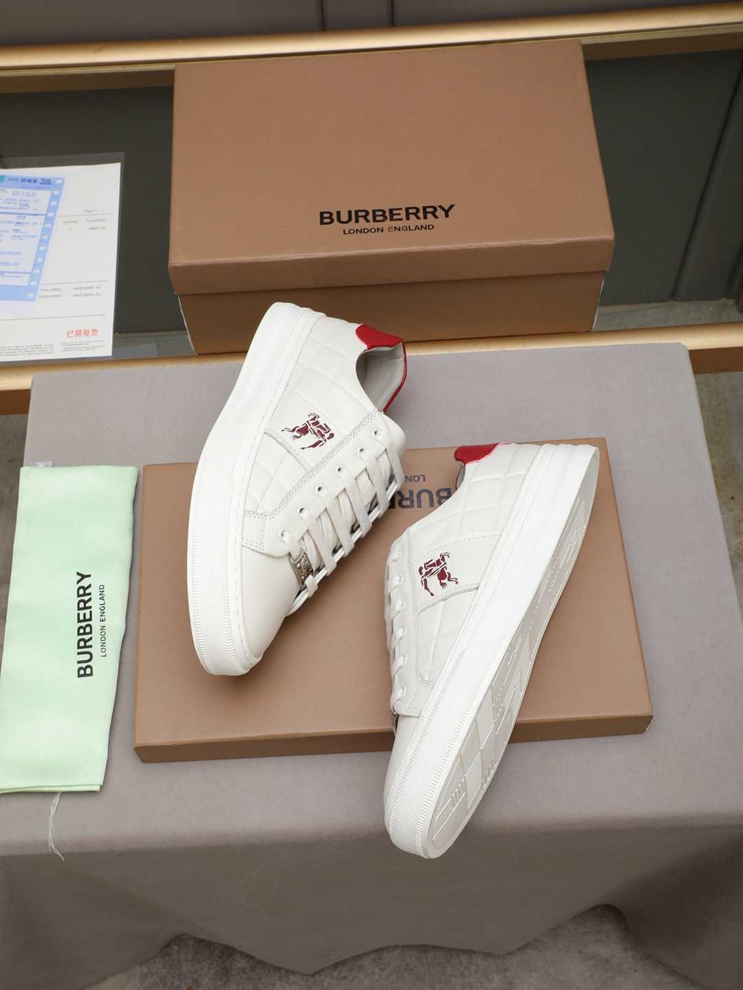 Burberry Leather Designer Sneakers Colorway 3 1308220-3