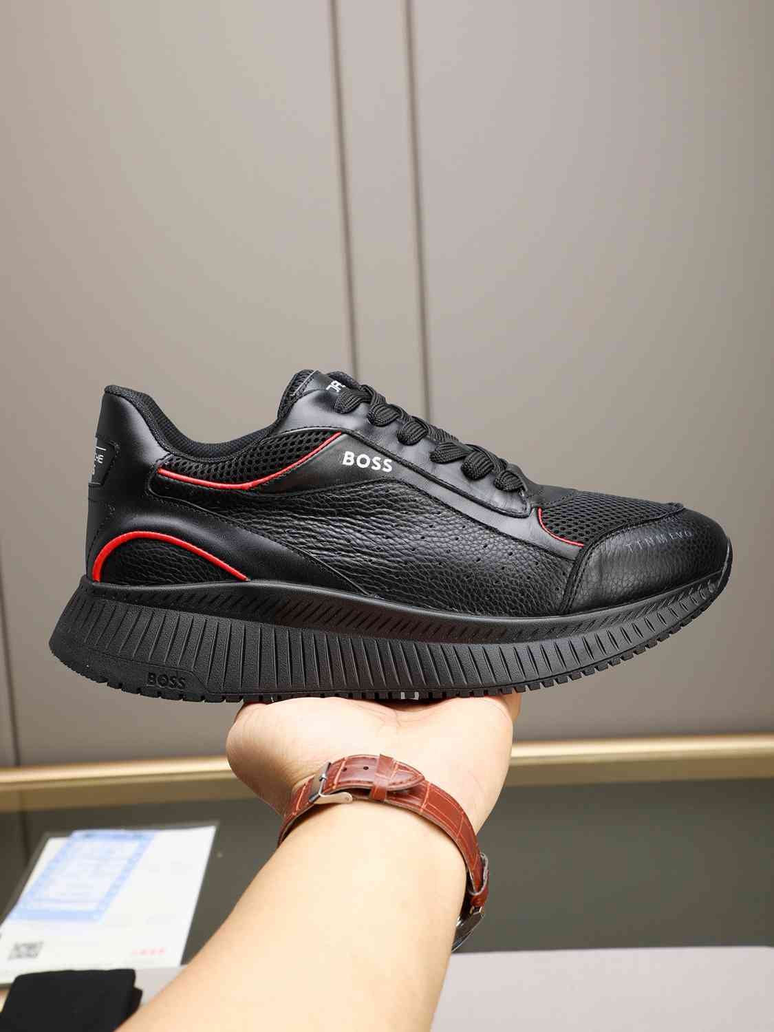 Boss Leather Designer Sneakers Colorway 34 1308250-34