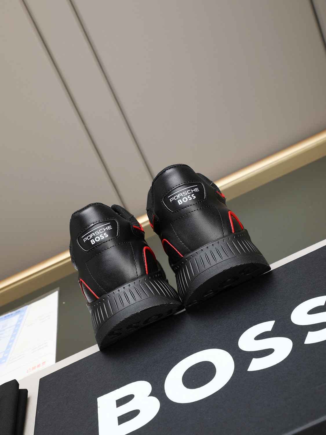Boss Leather Designer Sneakers Colorway 34 1308250-34