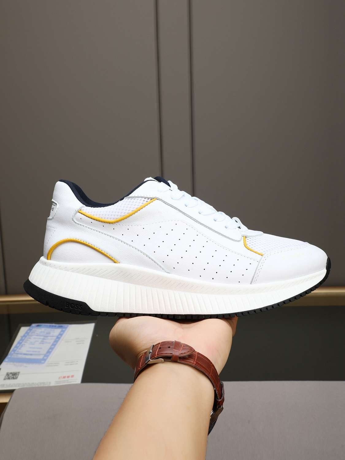 Boss Leather Designer Sneakers Colorway 33 1308250-33