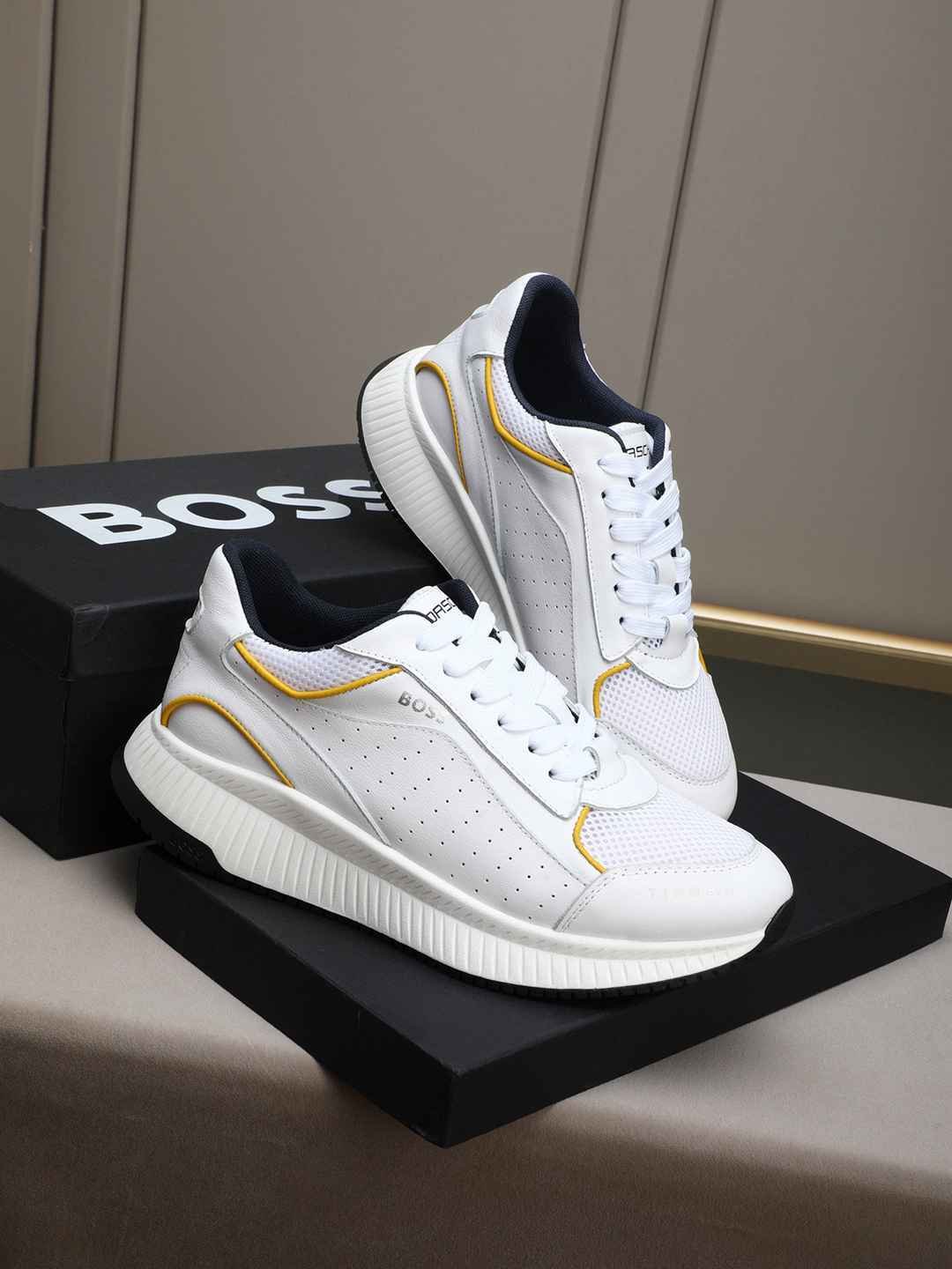 Boss Leather Designer Sneakers Colorway 33 1308250-33
