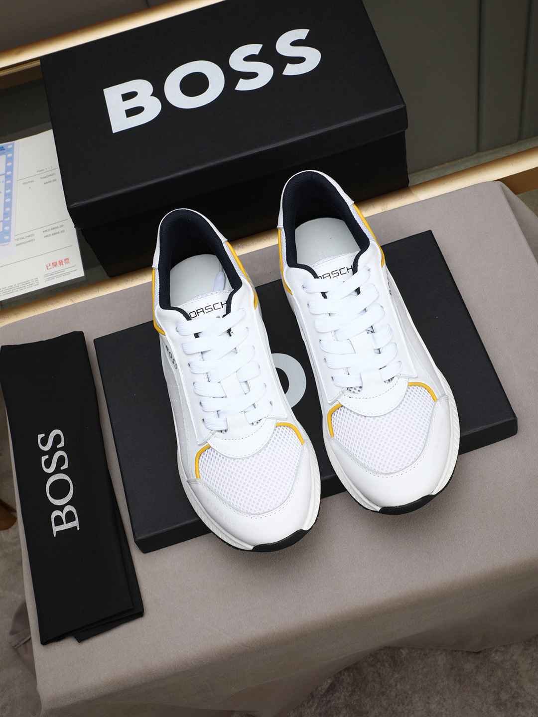 Boss Leather Designer Sneakers Colorway 33 1308250-33