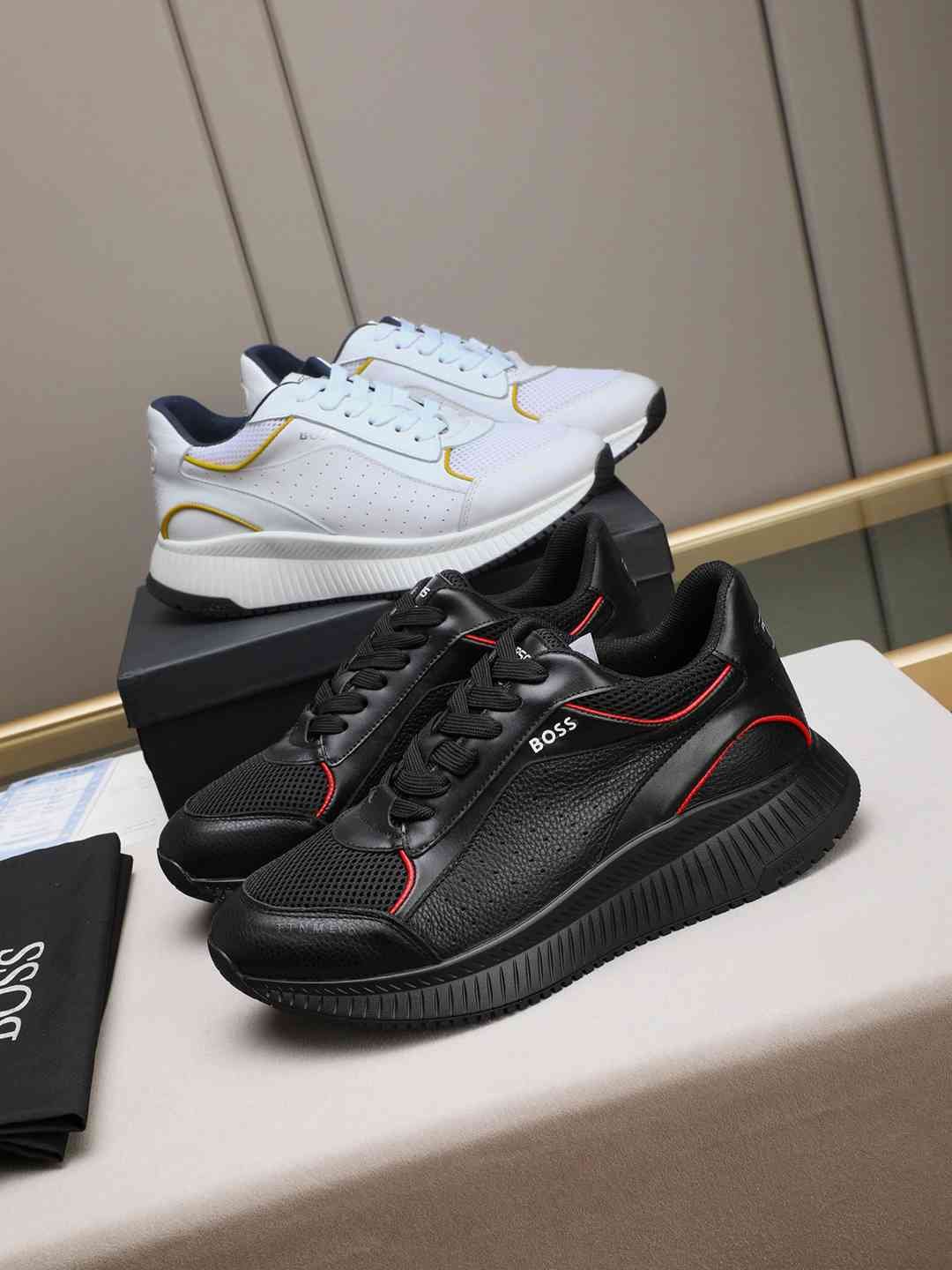 Boss Leather Designer Sneakers Colorway 33 1308250-33