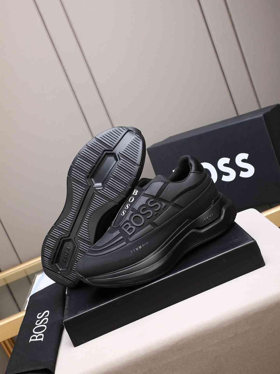 Boss Men’s Leather Sneakers Colorway 10 1308260-10