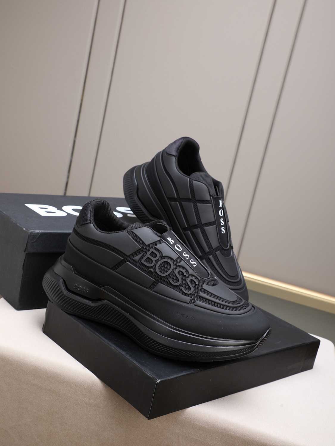 Boss Men’s Leather Sneakers Colorway 10 1308260-10