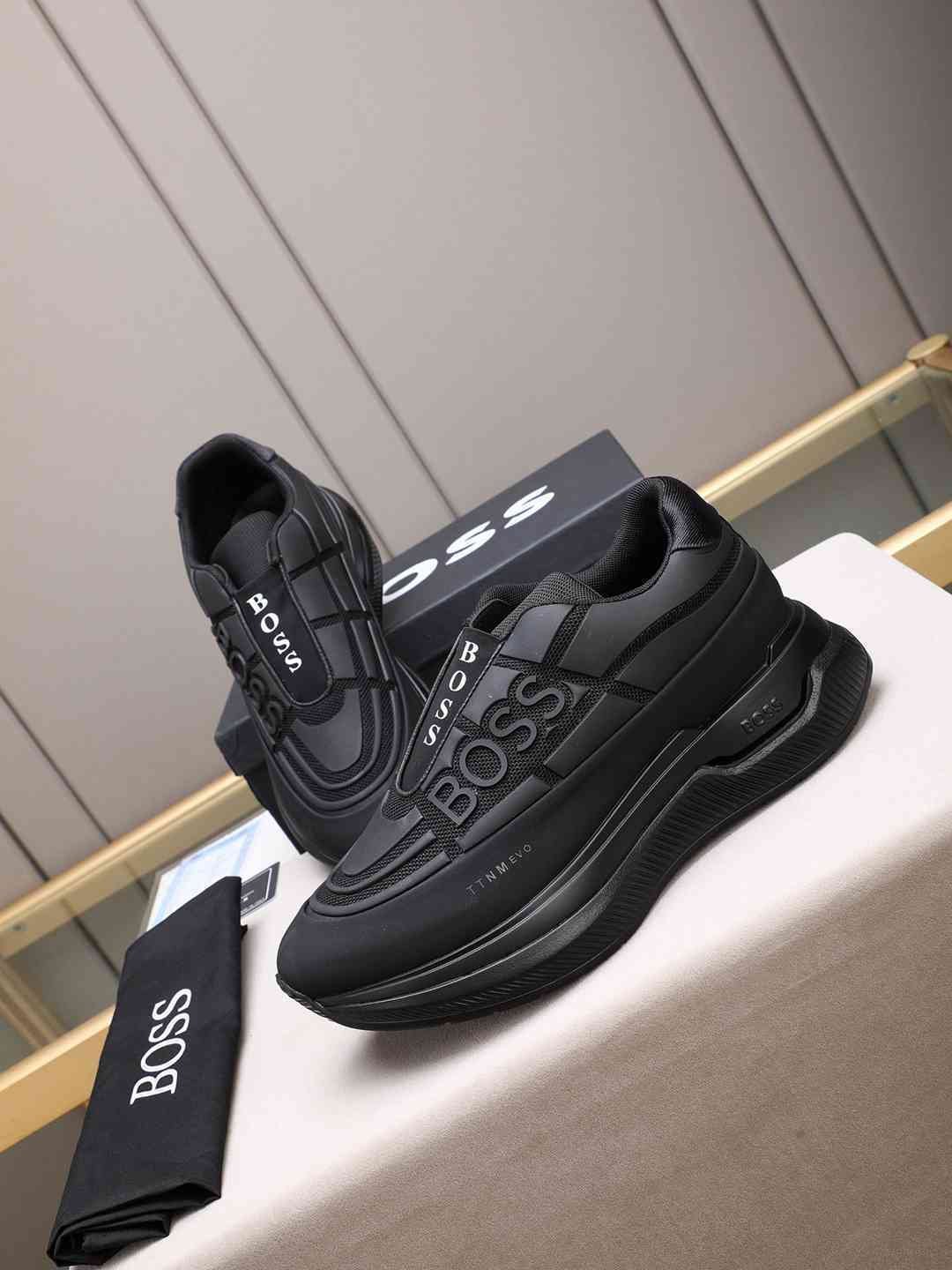 Boss Men’s Leather Sneakers Colorway 10 1308260-10