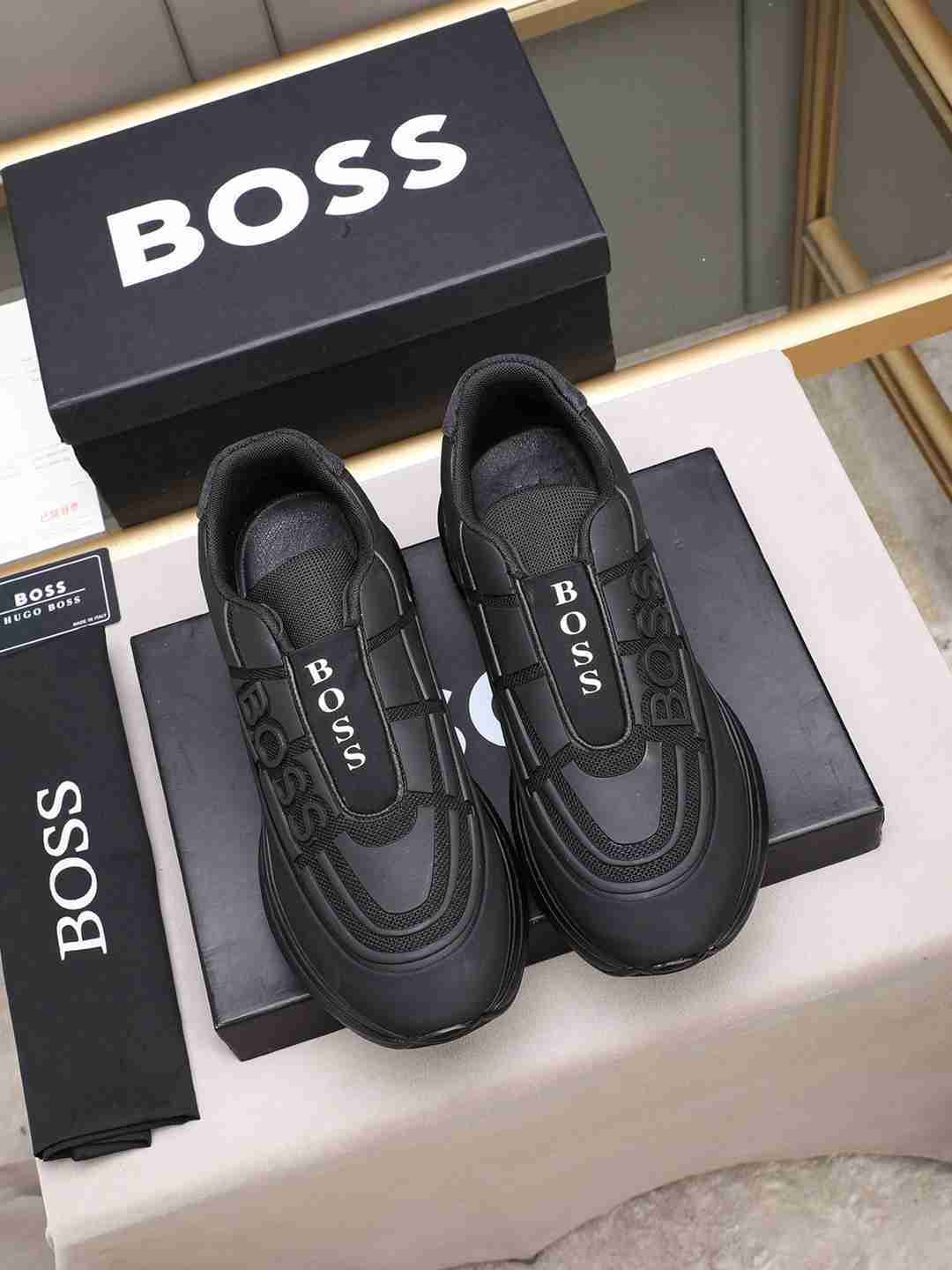 Boss Men’s Leather Sneakers Colorway 10 1308260-10