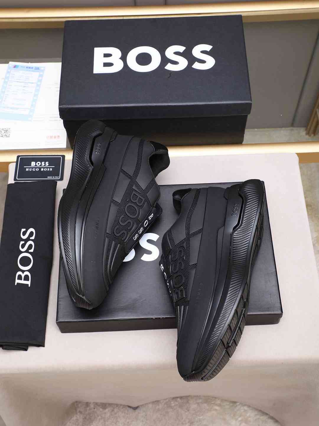 Boss Men’s Leather Sneakers Colorway 10 1308260-10